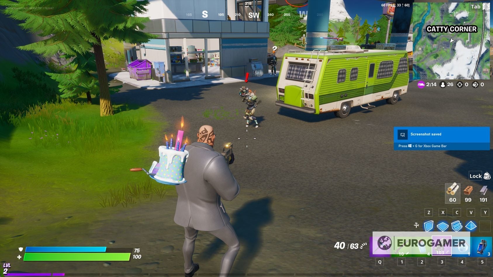 Fortnite Catty Corner Vault location and how to open it with the Catty